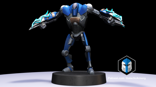 1:48 Scale Battle Droid Army - B2 Class - 3D Print Files on Sale - Image 5