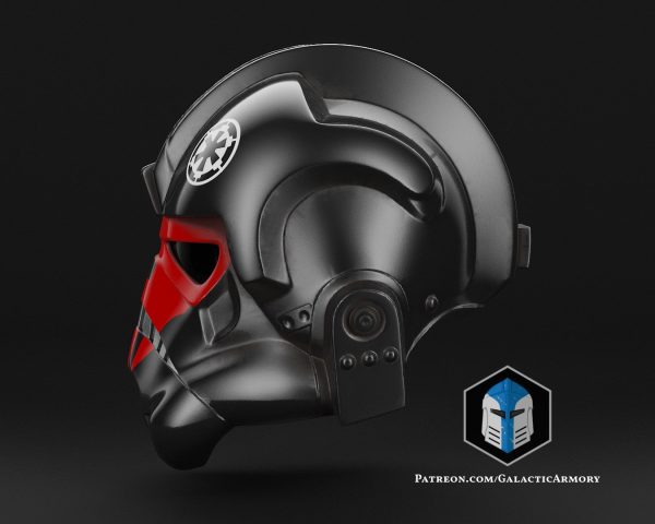 Tie Fighter Pilot Helmet - 3D Print Files Hot on Sale - Image 5