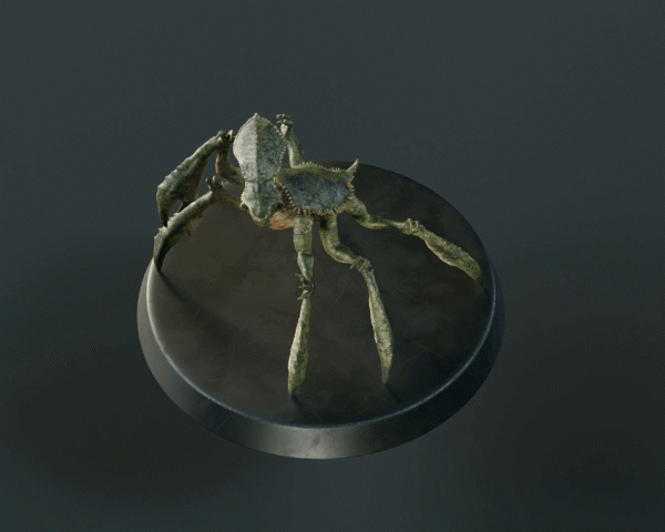 1:48 Scale Acklay Miniatures - 3D Print Files Supply - Image 2
