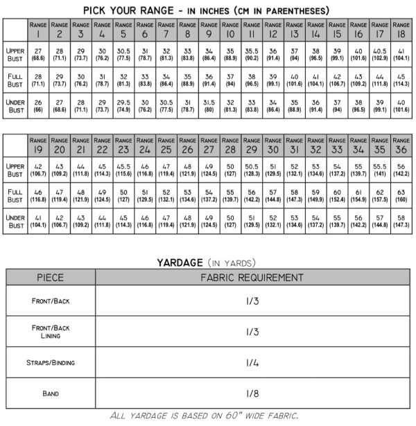 The Sum It Up Bra (Front Edition) PDF Sewing Pattern For Discount - Image 2