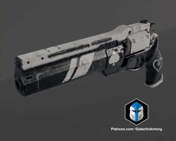 Ace of Spades Hand Cannon - 3D Print Files Discount - Image 3