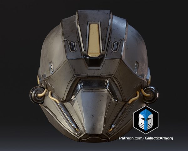 Helldivers 2 - Juggernaut Helmet - 3D Print Files For Discount - Image 3