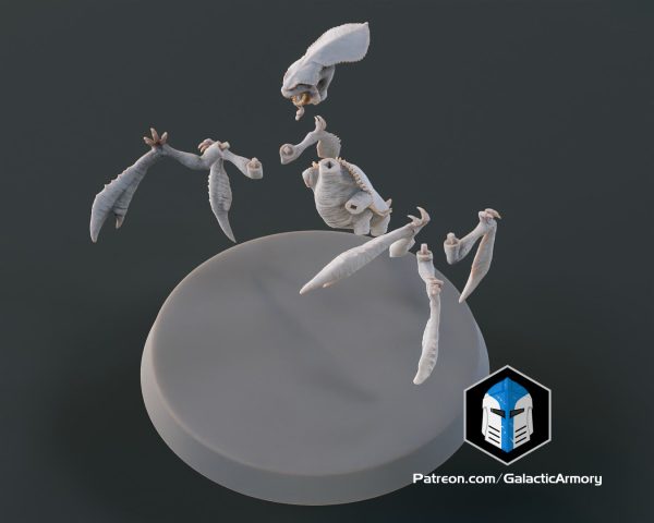 1:48 Scale Acklay Miniatures - 3D Print Files Supply - Image 5