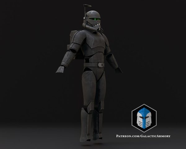 Bad Batch Imperial Crosshair Armor - 3D Print Files For Discount - Image 3