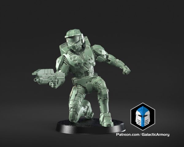 1:48 Scale Master Chief Miniatures - 3D Print Files For Sale - Image 4