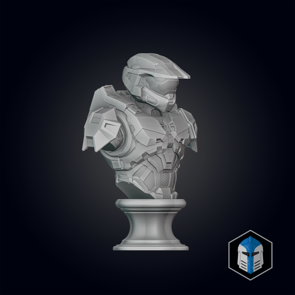 Infinite Master Chief - Bust - 3D Print Files on Sale - Image 2
