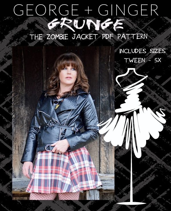 The Zombie Jacket PDF Sewing Pattern Fashion