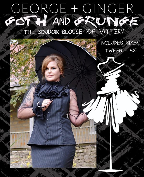 Ultra Goth Mini Set PDF Sewing Pattern Supply - Image 2