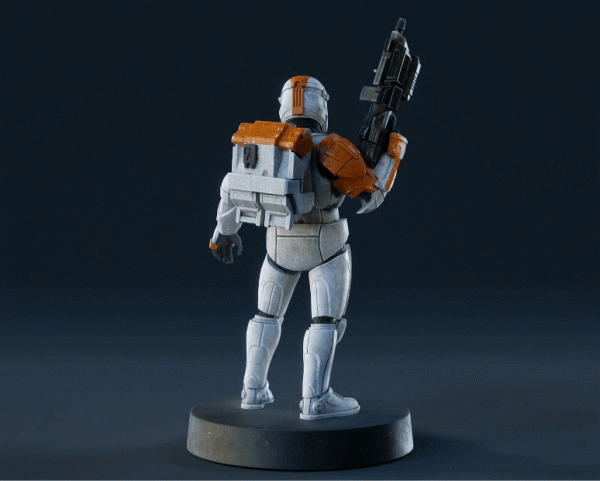1:48 Scale Republic Commando Miniatures - 3D Print Files Hot on Sale