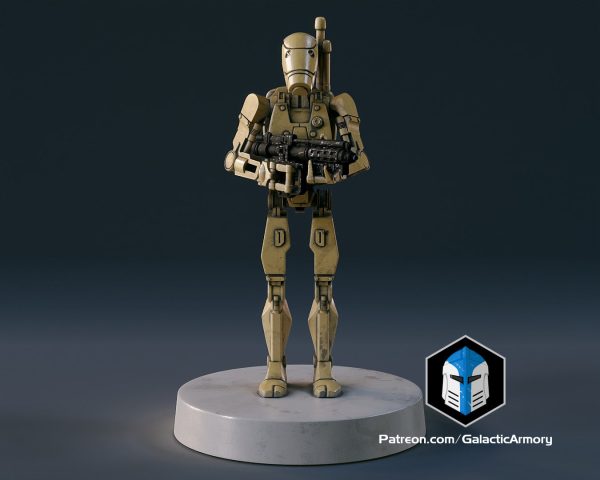 1:48 Scale Battle Droid Army - Assault Class - 3D Print Files Supply - Image 4
