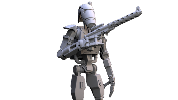 1:48 Scale Battle Droid Army - Officer Class - 3D Print Files on Sale - Image 2