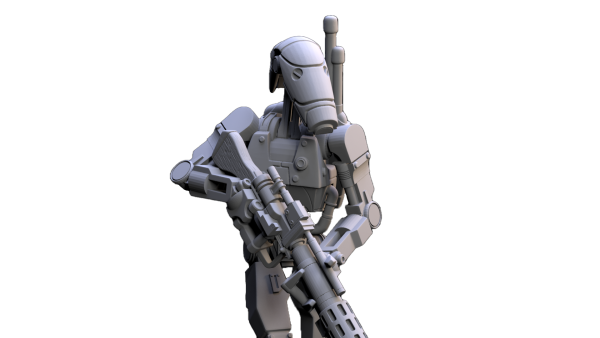 1:48 Scale Battle Droid Army - Heavy Class - 3D Print Files For Cheap - Image 3