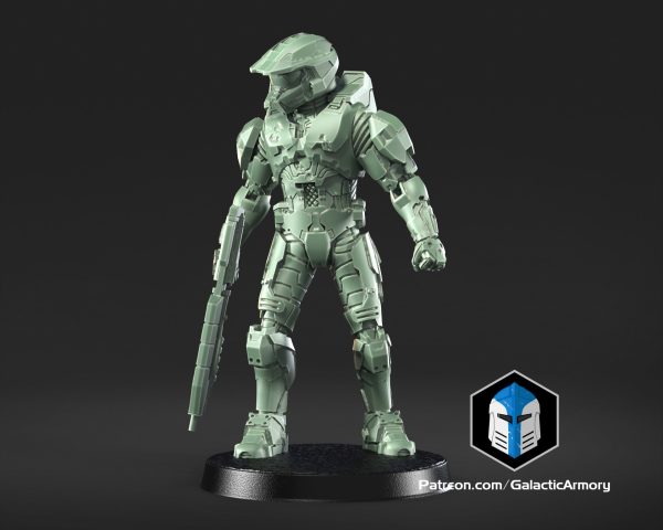 1:48 Scale Master Chief Miniatures - 3D Print Files For Sale - Image 5
