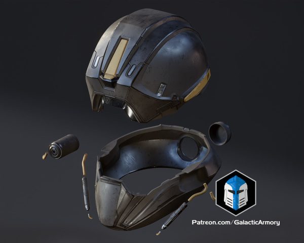 Helldivers 2 - Juggernaut Helmet - 3D Print Files For Discount - Image 5