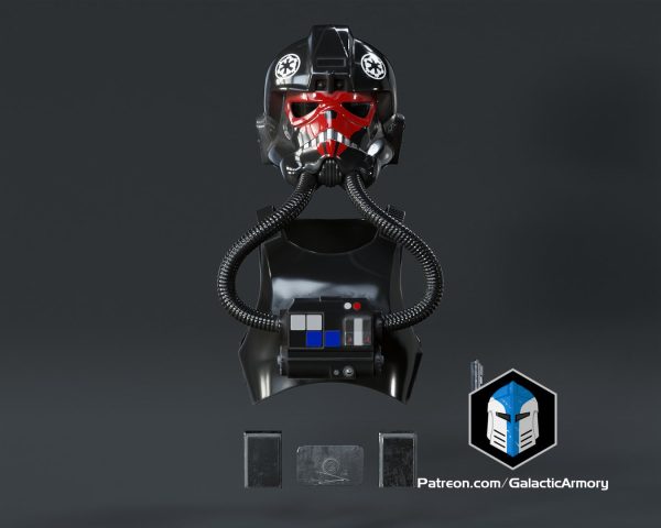 Tie Fighter Pilot Armor - 3D Print Files For Discount - Image 2
