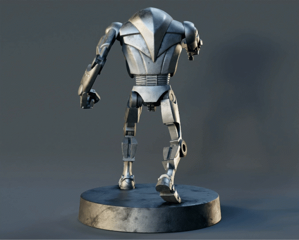 1:48 Scale Battle Droid Army - B2 Class - 3D Print Files on Sale