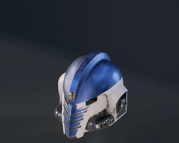 40K Galactic Armorer Helmet - 3D Print Files Hot on Sale - Image 2