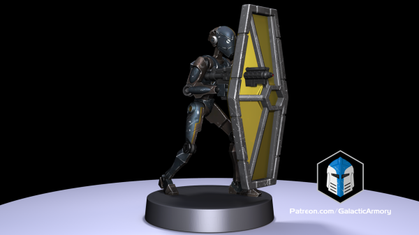 1:48 Scale Battle Droid Army - BX Commando Droids - 3D Print Files Online Sale - Image 4