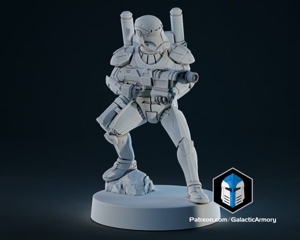 1:48 Scale Republic Commando Miniatures - 3D Print Files Hot on Sale - Image 5