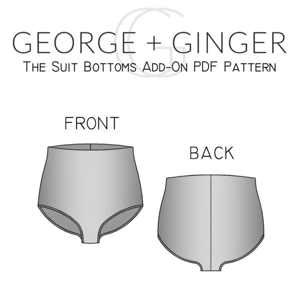 Suit Bottoms Add-On (YouTube Exclusive) PDF Sewing Pattern Online Sale - Image 3