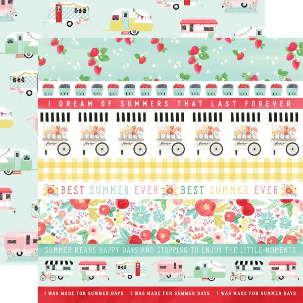 SUMMER MARKET 12x12 Collection Kit - Carta Bella For Cheap - Image 5