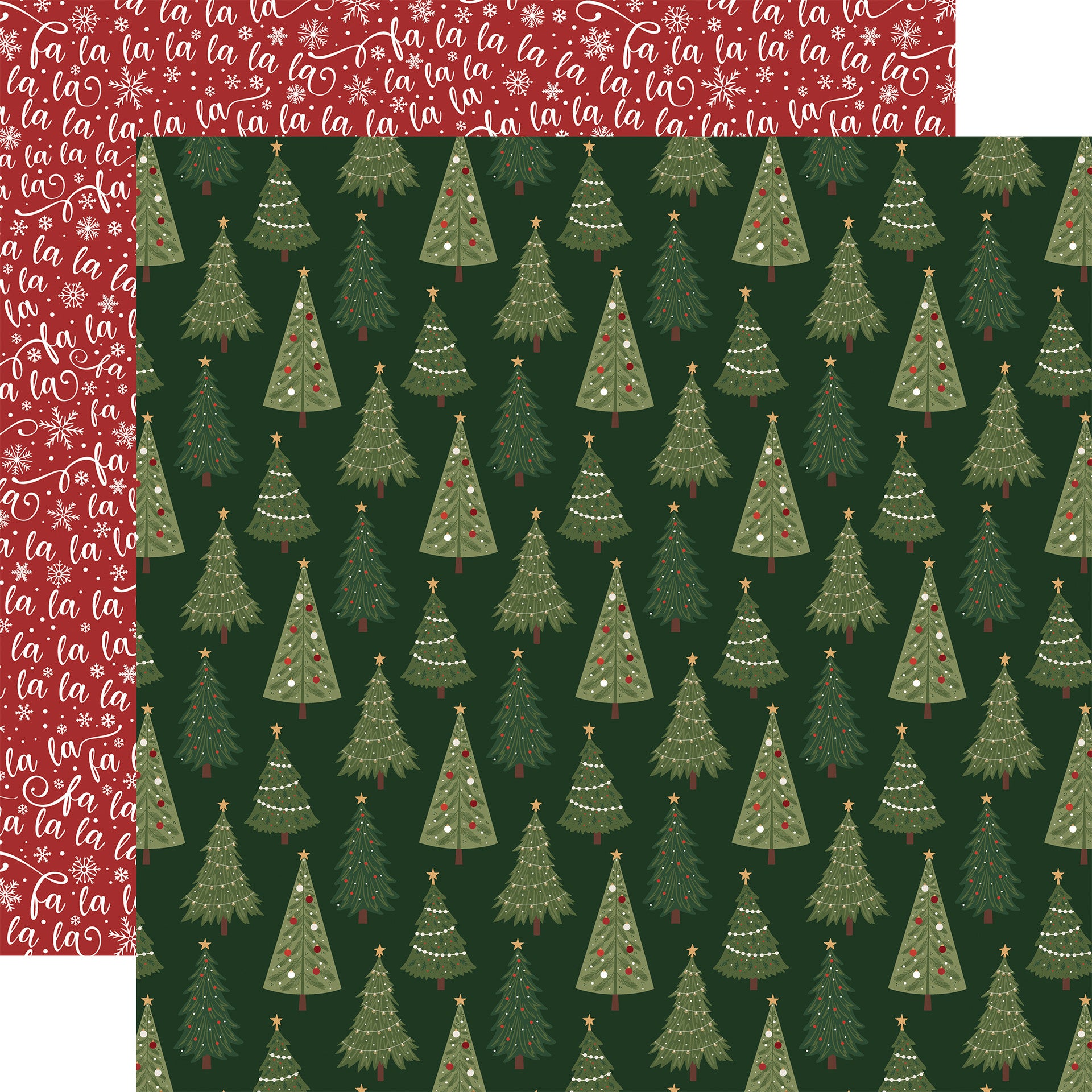 A LOT LIKE CHRISTMAS – 12×12 Double-Sided Patterned Paper – Echo Park For Sale