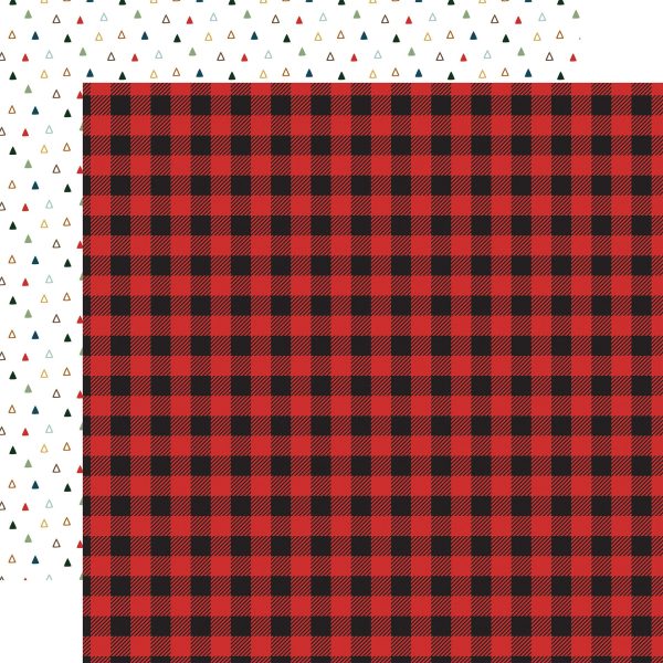 WILD PLAID - 12x12 Double-Sided Patterned Paper - Echo Park Online