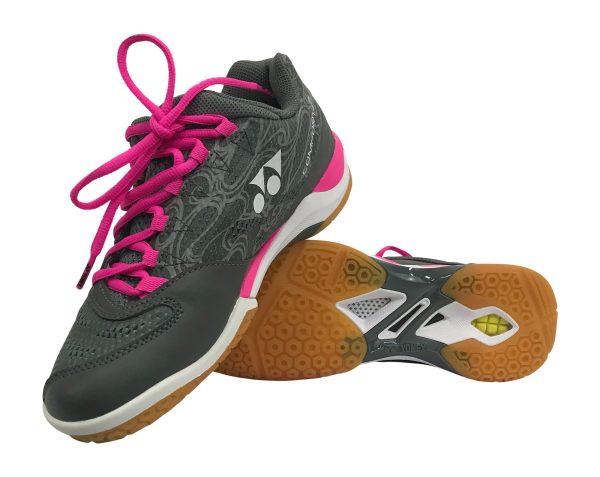 Yonex Power Cushion Comfort Z LX Women s Badminton Shoe (Charcoal Gray) Online now - Image 2