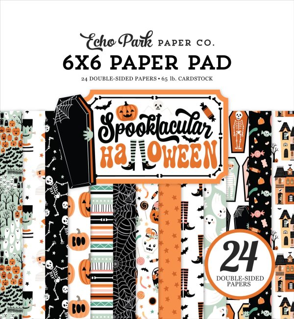 SPOOKTACULAR HALLOWEEN 6x6 Paper Pad - Echo Park Fashion