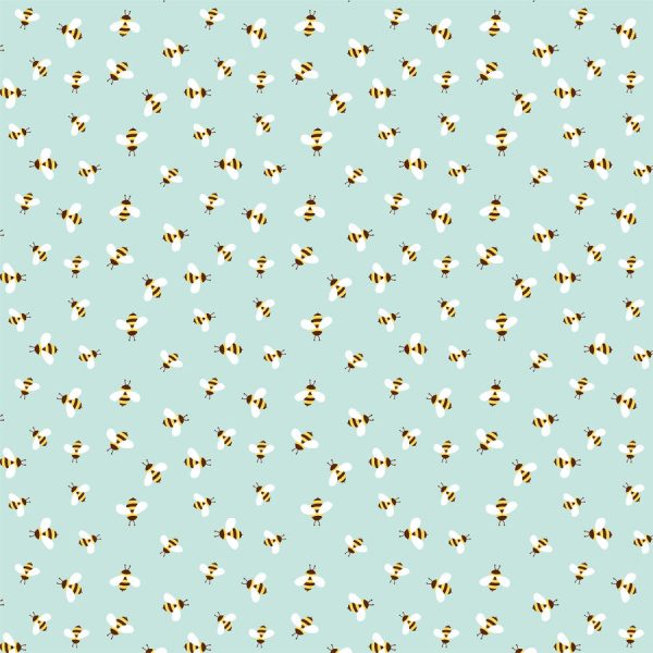 BUMBLEBEE BREEZE - 12x12 Double-Sided Patterned Paper - Echo Park For Cheap - Image 2