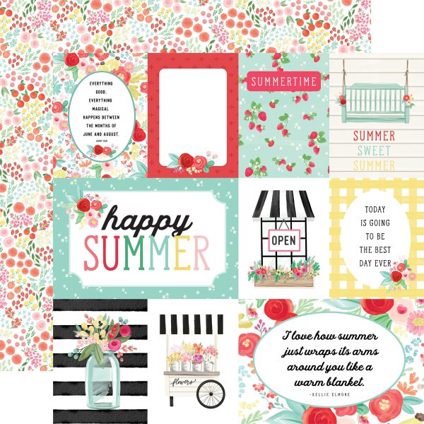 SUMMER MARKET 12x12 Collection Kit - Carta Bella For Cheap - Image 3