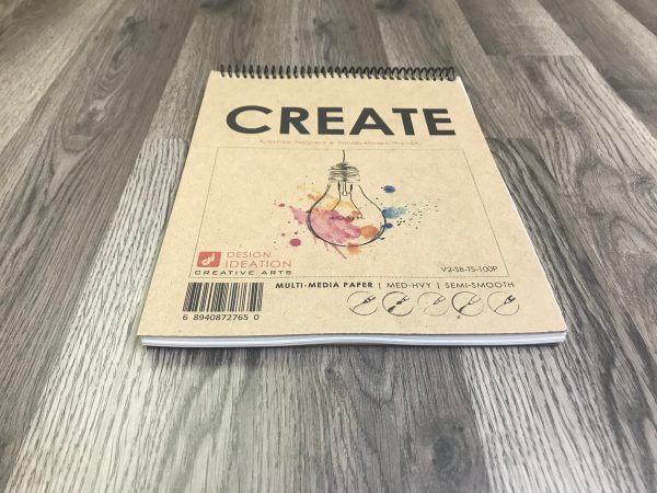 Design Ideation CREATE PAD : Removable Sheet. Multi-Media. (8.5  x 11 ) PAD-2550-TS Discount - Image 3