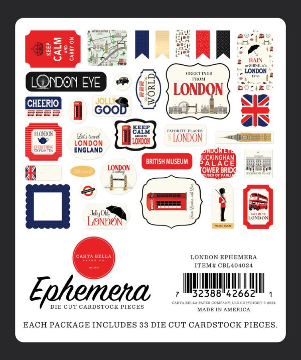 LONDON Ephemera - Carta Bella For Cheap - Image 2