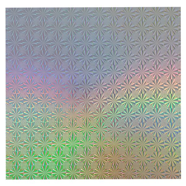 SNOWFLAKE Holographic - 12x12 Cardstock - Encore - 2ND Supply