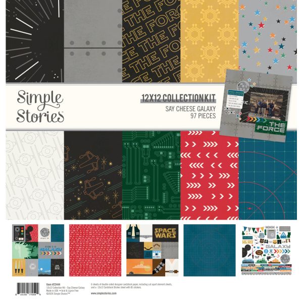 SAY CHEESE GALAXY Collection Kit - Simple Stories For Cheap