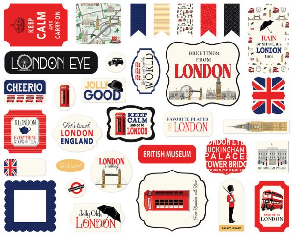 LONDON Ephemera - Carta Bella For Cheap - Image 3