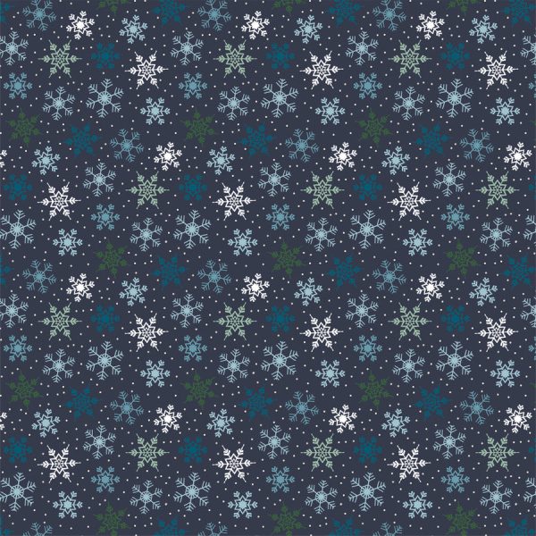 FROSTED FLURRIES - 12x12 Patterned Cardstock - Carta Bella Online Hot Sale - Image 3