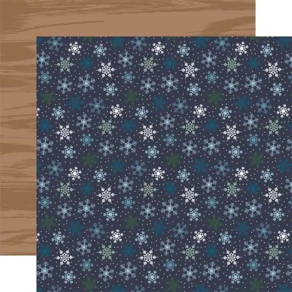 FROSTED FLURRIES - 12x12 Patterned Cardstock - Carta Bella Online Hot Sale