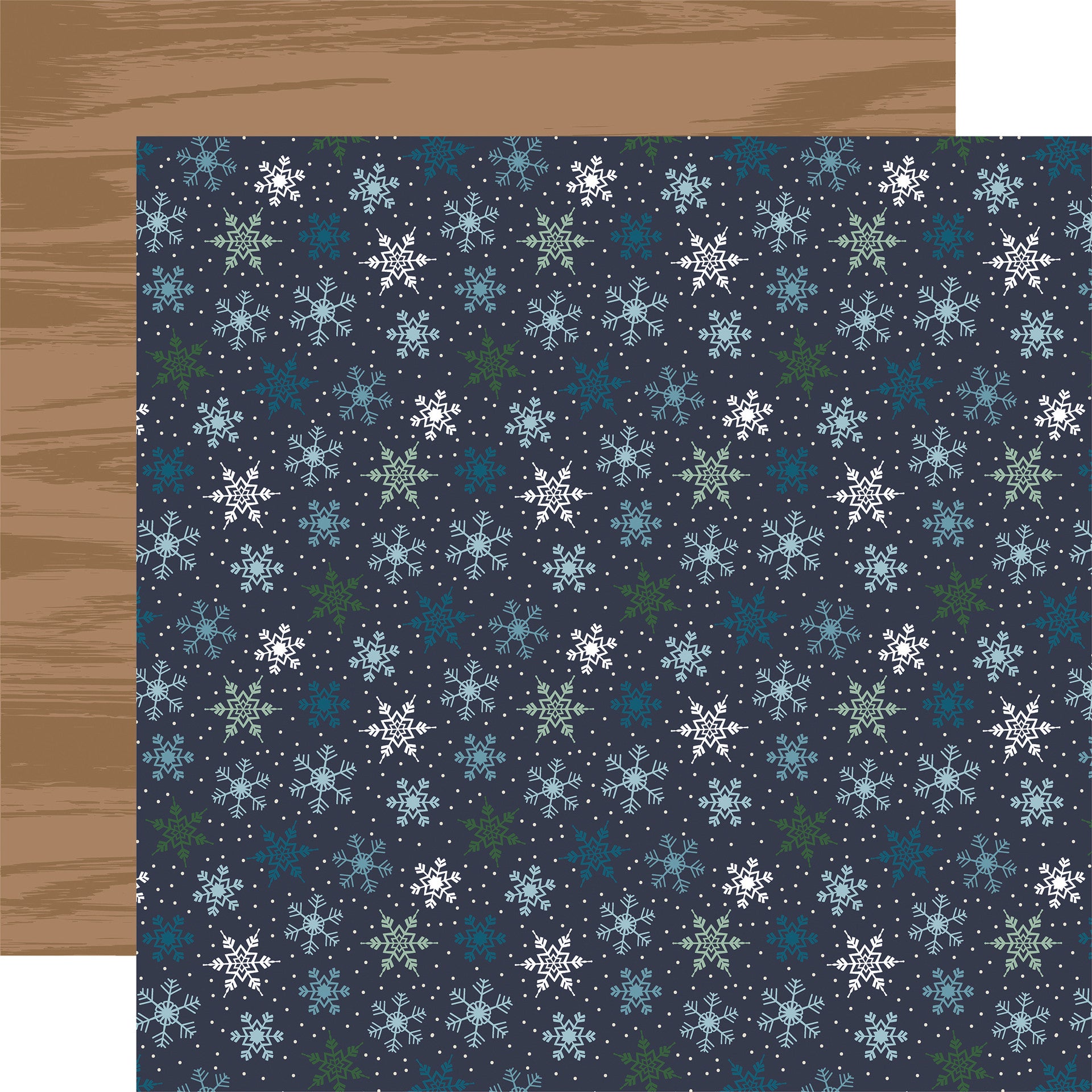 FROSTED FLURRIES – 12×12 Patterned Cardstock – Carta Bella Online Hot Sale