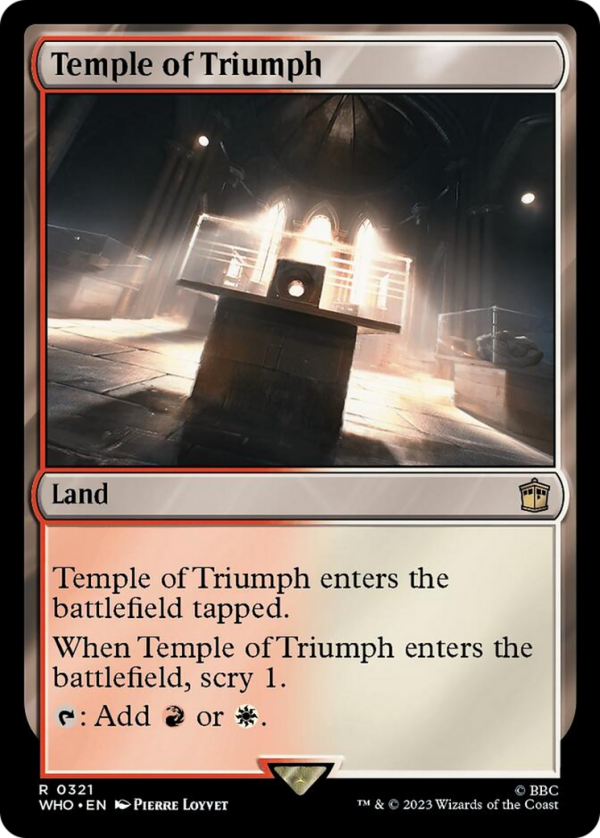 Temple of Triumph [Doctor Who] Fashion